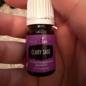 Young Living Clary Sage Serum - Purple and White